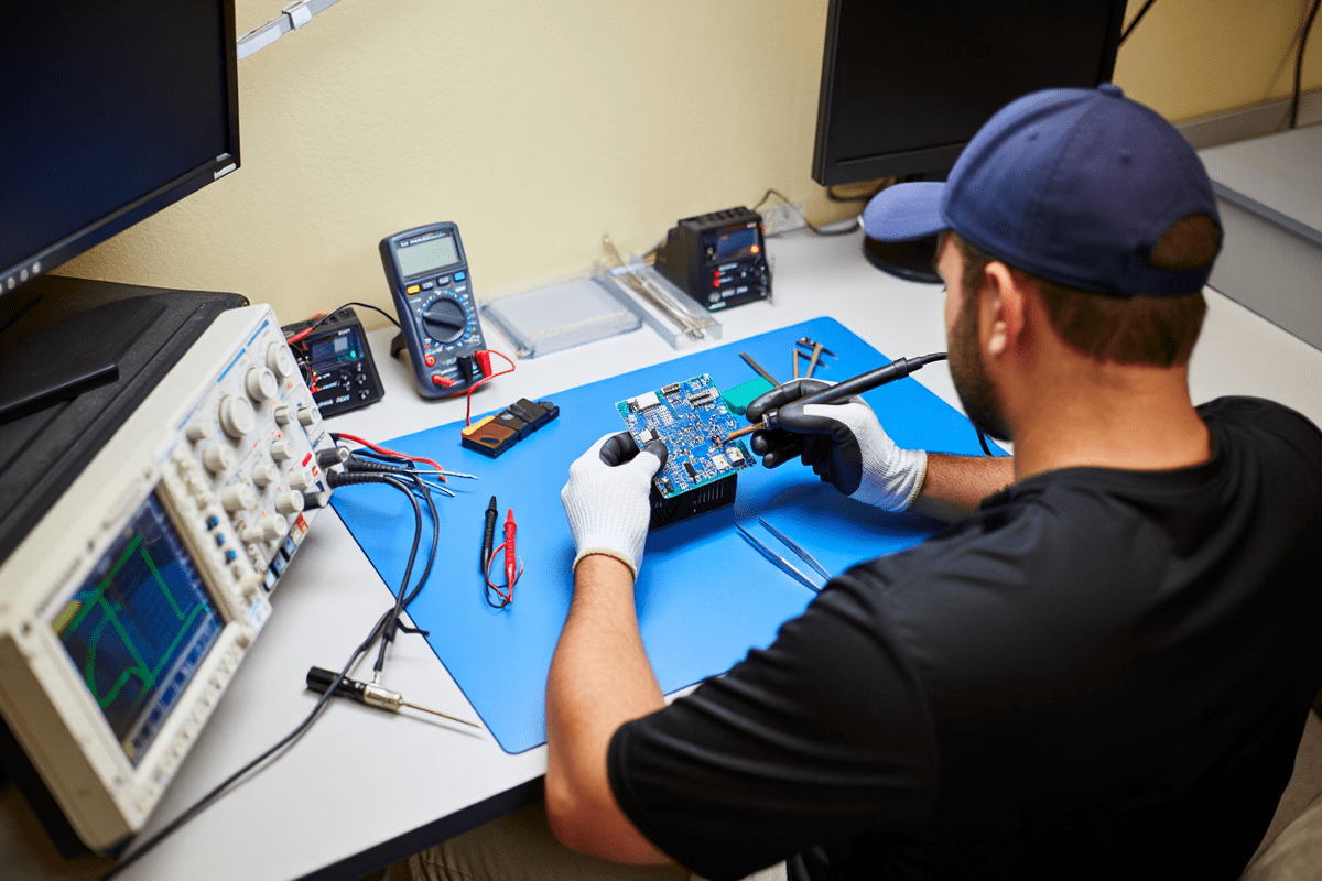 Процесс ремонта техники Midway by Yamato  в midwaybyyamato-profiservice